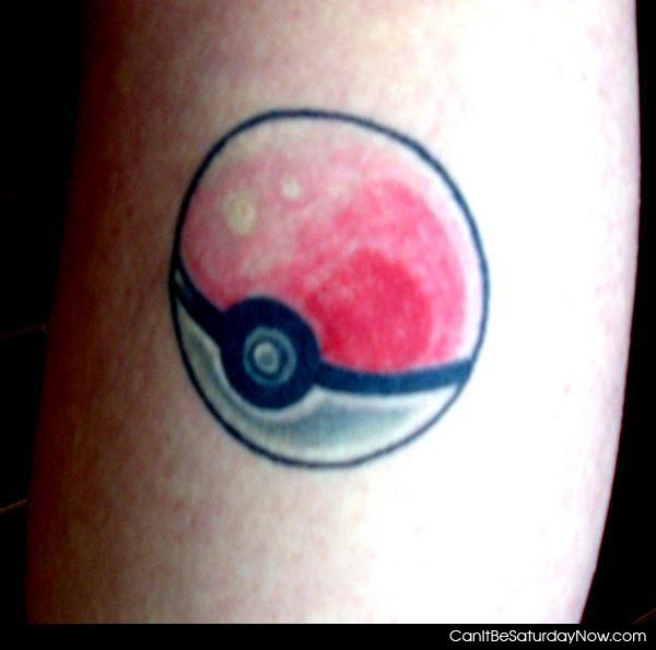 Poke tat - some take there love for a game too far